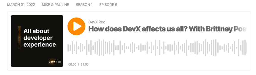 DevX Podcast Episode 1