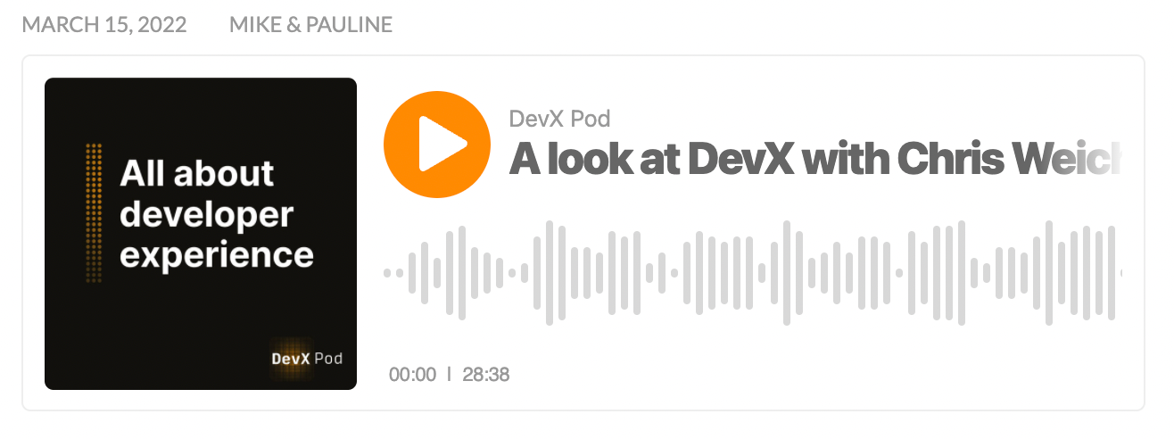 DevX Podcast Episode 