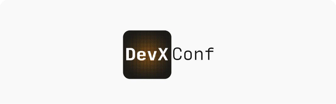 The DevX Conf logo