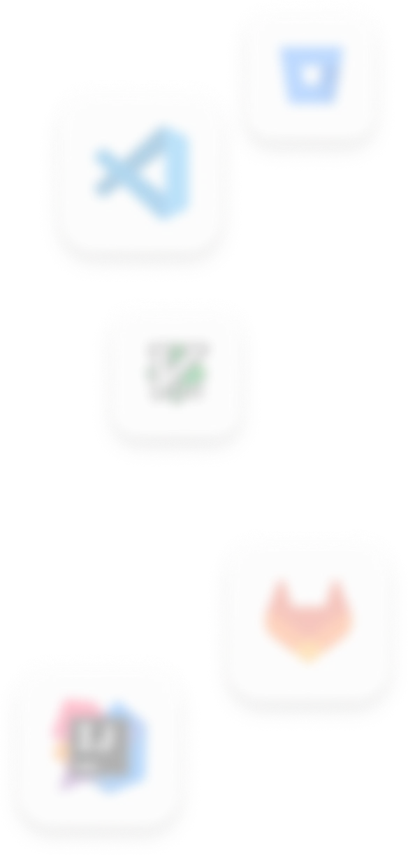 Blurred IDE Icons