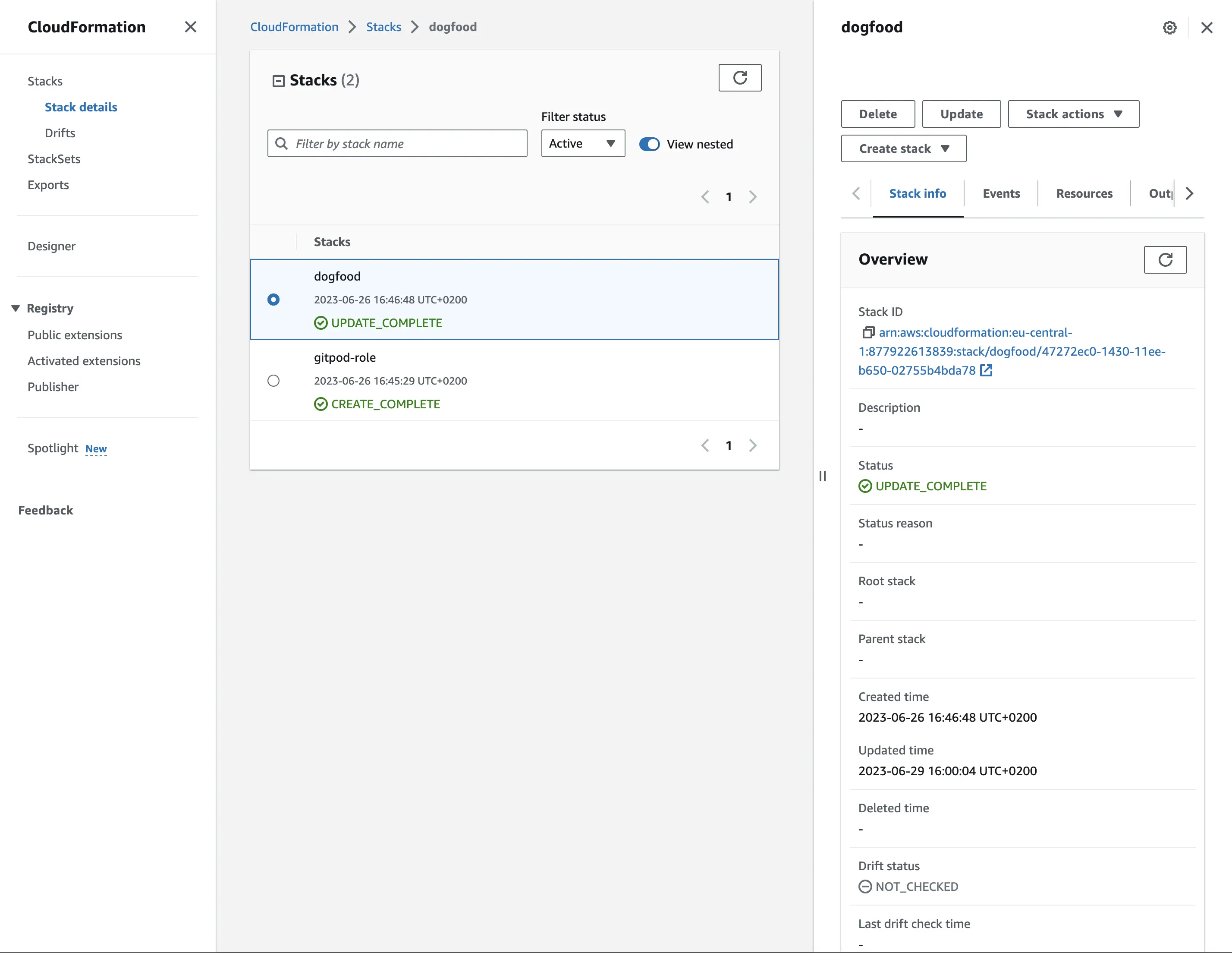 Configure AWS Environment Variables