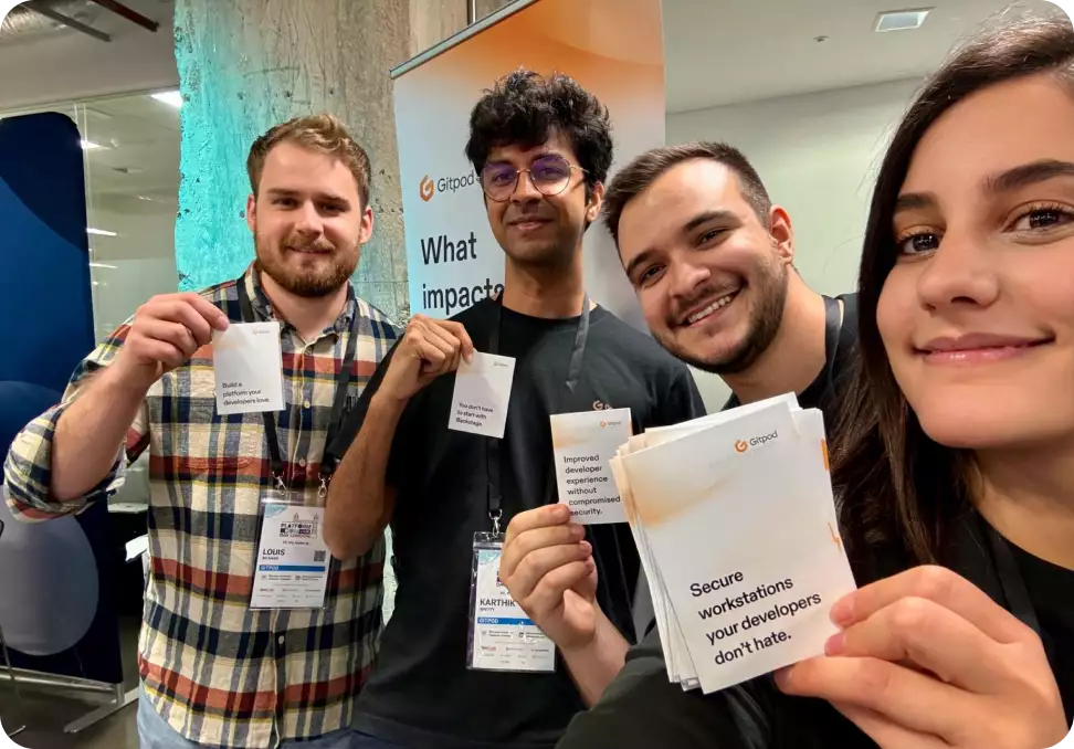 Gitpodders at Tech Events