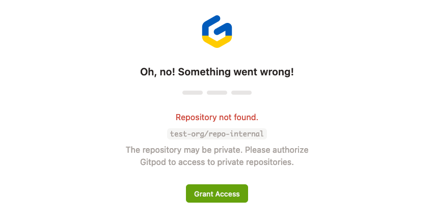 Private repo OAuth authorization from GitHub Enterprise